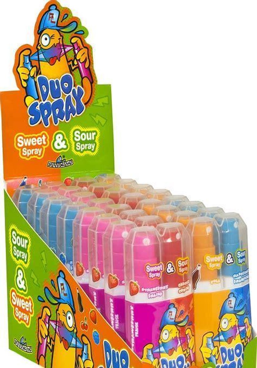 Duo Spray - 16 stuks - Traktatie