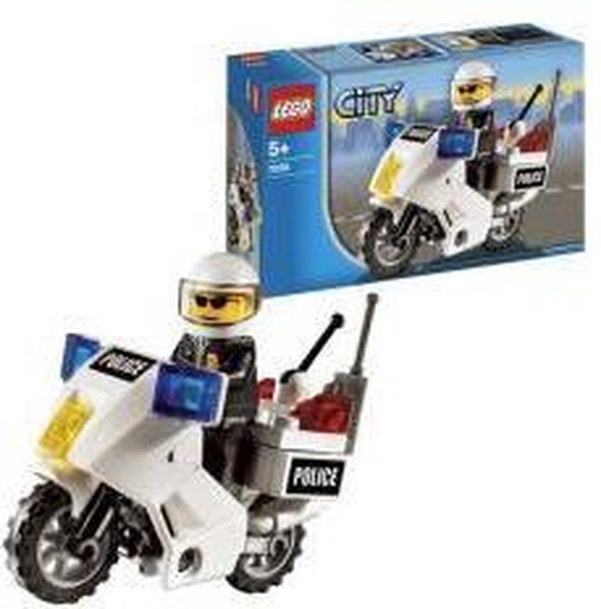 Intens Plons Gevestigde theorie LEGO City Politiemotor - 7235 | bol.com