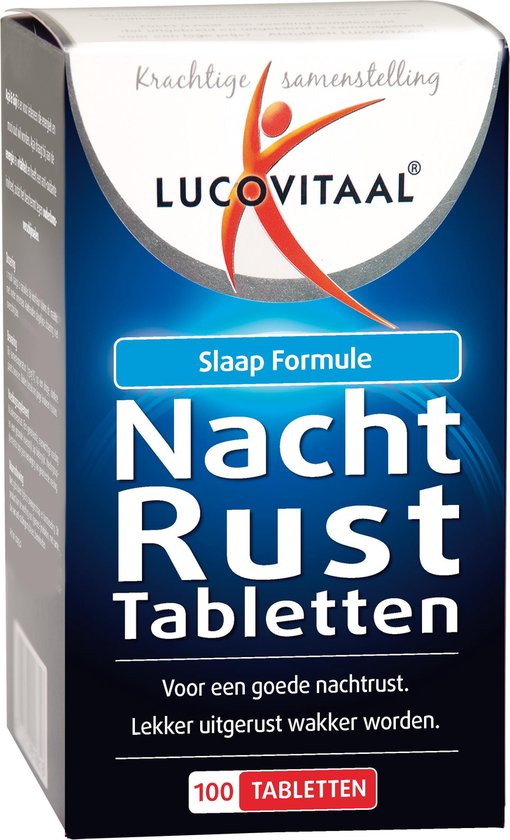 Lucovitaal Nachtrust Tabletten Voedingssupplement - 100 tabletten