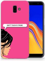 Geschikt voor Samsung Galaxy J6 Plus (2018) Uniek TPU Hoesje Woman DTMP
