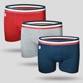 Boxershorts | John Frank 3-pack| Marine