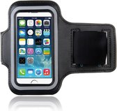 Sport armband hardloop hoesje voor Apple iPhone 6- Zwart