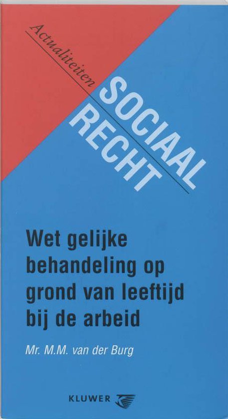 Wet gelijke behandeling op grond van leeftijdbij de arbeid - cover