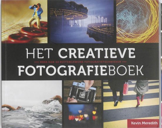 Cover van het boek 'Het creatieve fotografieboek' van K. Meredith