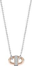 TI SENTO - Milano Collier 3911ZR - gerhodineerd zilver