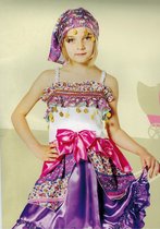 DREAMLAND - verkleedkleding - Thema: Gipsy / zigeuner - 2 delig - Maat 124
