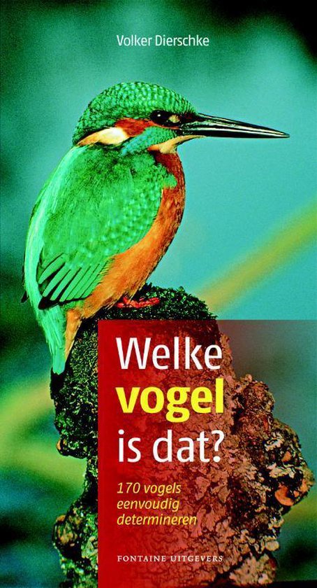 Cover van het boek 'Welke vogel is dat?' van Volker Dierschke