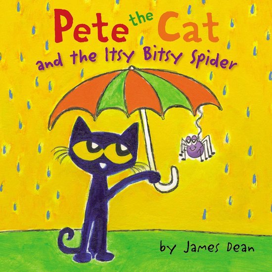 Pete the Cat - Pete the Cat and the Itsy Bitsy Spider - cover