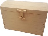 Playwood - Houten speelgoedkist - houten opbergkist No. 2 (Lengte 46 CM)