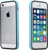 Rock TPU Combo Bumper iPhone 5(s)/SE - Blauw/Zwart