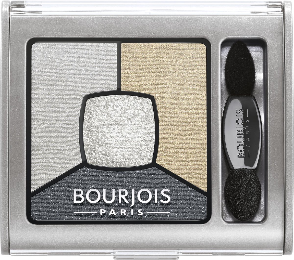 Goedkoopste Bourjois Smoky Stories Quatuor Oogschaduw - 09 Grey-Zy In Love