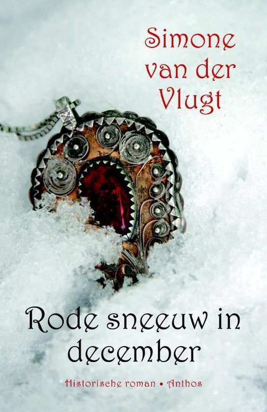 Cover van het boek 'Rode sneeuw in december' van Simone van der Vlugt