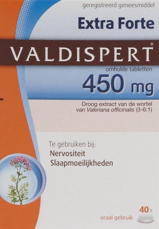 Valdispert Forte 450 mg  - Supplement - 40 tabletten