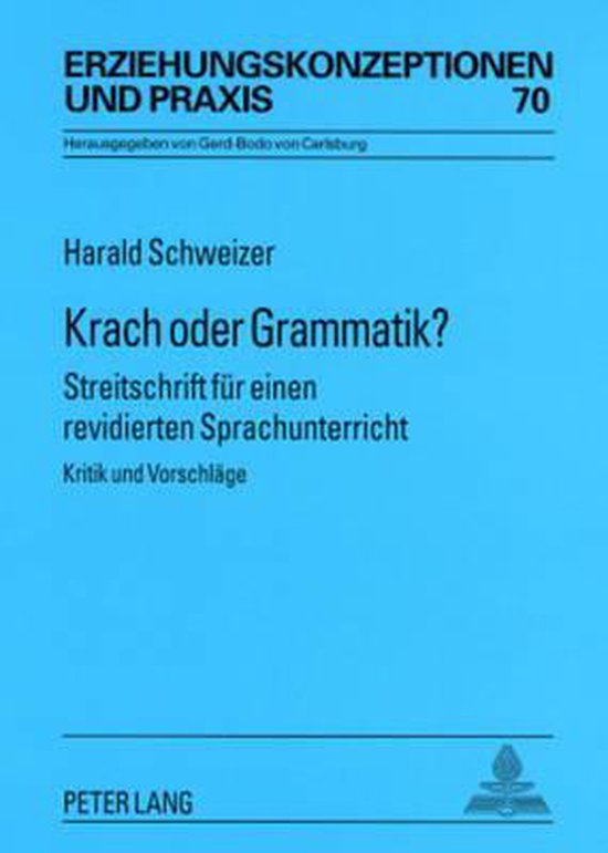 Krach oder Grammatik? - cover