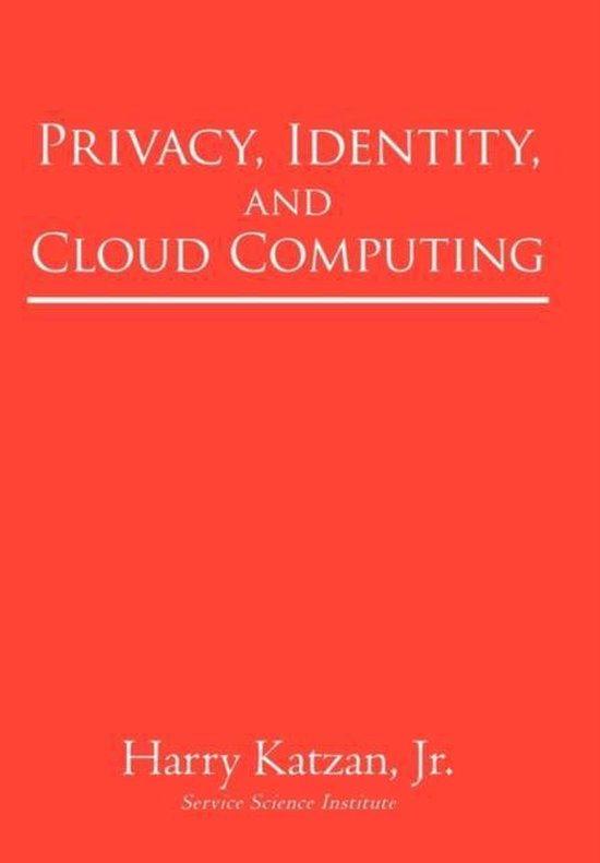 Privacy, Identity, and Cloud Computing - cover