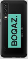 BOQAZ. Huawei P30 hoesje - Labelized Collection - Turquoise print BOQAZ