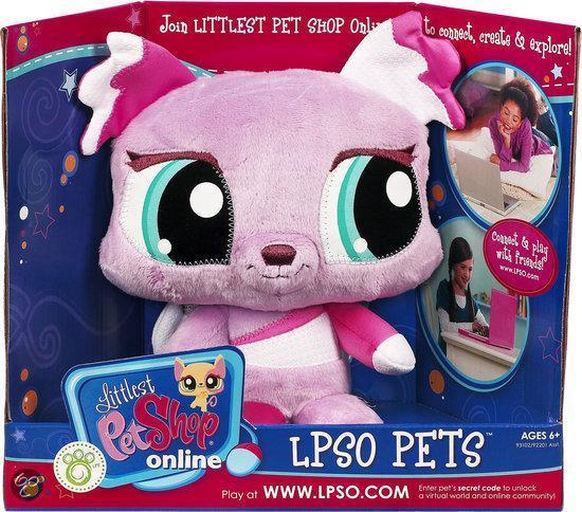 Littlest Pet Shop Online Dierenvriendje - Roze | bol.com