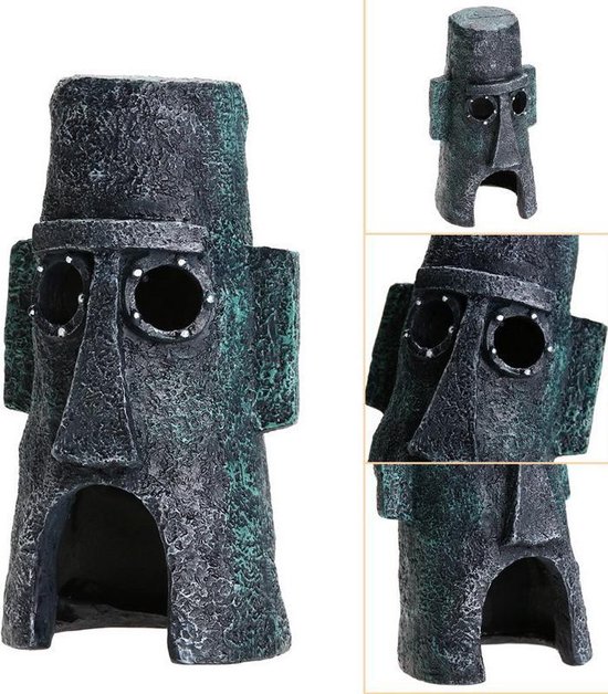 Spongebob Aquarium Decoratie - Set Van 3 - 13 cm