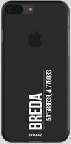 BOQAZ. iPhone 8 Plus hoesje - BredaTPU soft case