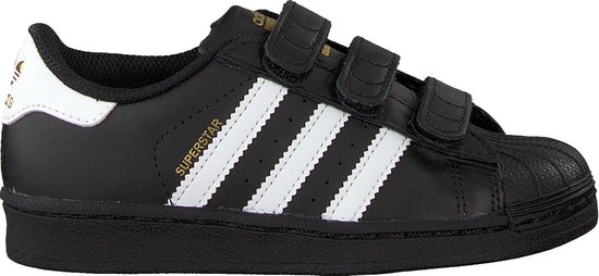 Adidas Jongens Sneakers Superstar Cf C - Zwart - Maat 30 | Bestel nu!