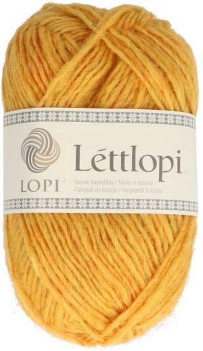 Istex Lopi Lettlopi - IJslandse breiwol mimosa - 100% zuiver scheerwol