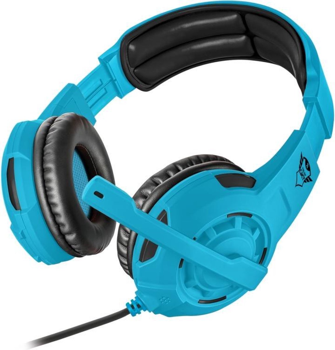 Trust GXT 310-SR Spectra Headset Bedraad Hoofdband Gamen Zwart, Blauw