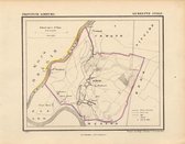 Historische kaart, plattegrond van gemeente Stein in Limburg uit 1867 door Kuyper van Kaartcadeau.com