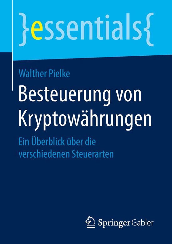 essentials - Besteuerung von Kryptowährungen - cover
