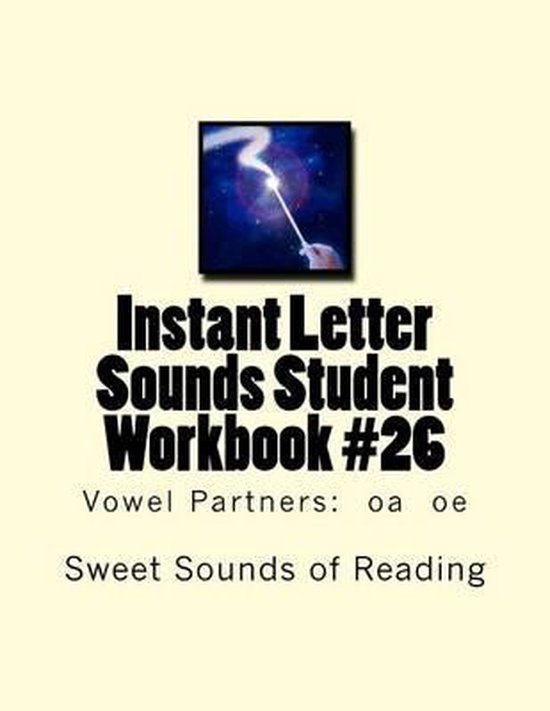 Instant Letter Sounds Student Workbook #26 - cover
