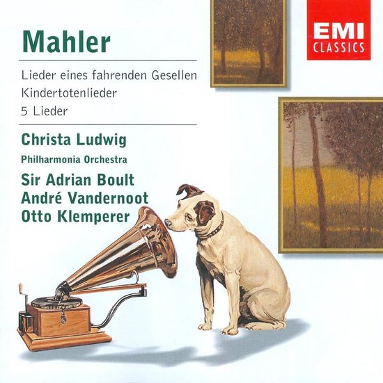 Mahler: Lieder eines fahrenden Gesellen; Kindertotenlieder; 5 Lieder