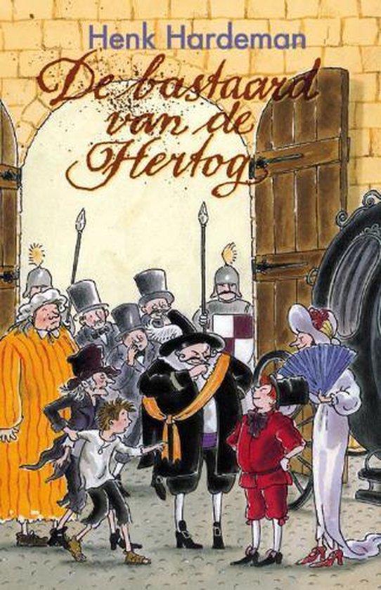 Cover van het boek 'De bastaard van de Hertog' van Henk Hardeman