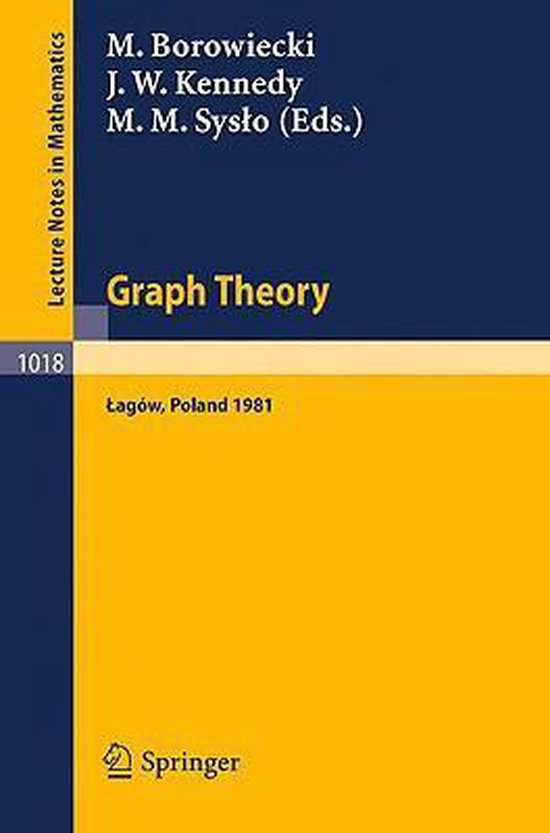 Graph theory 9783540126874 boeken bol
