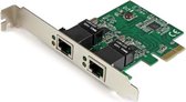 StarTech.com 2-poorts gigabit PCI Express servernetwerkadapterkaart