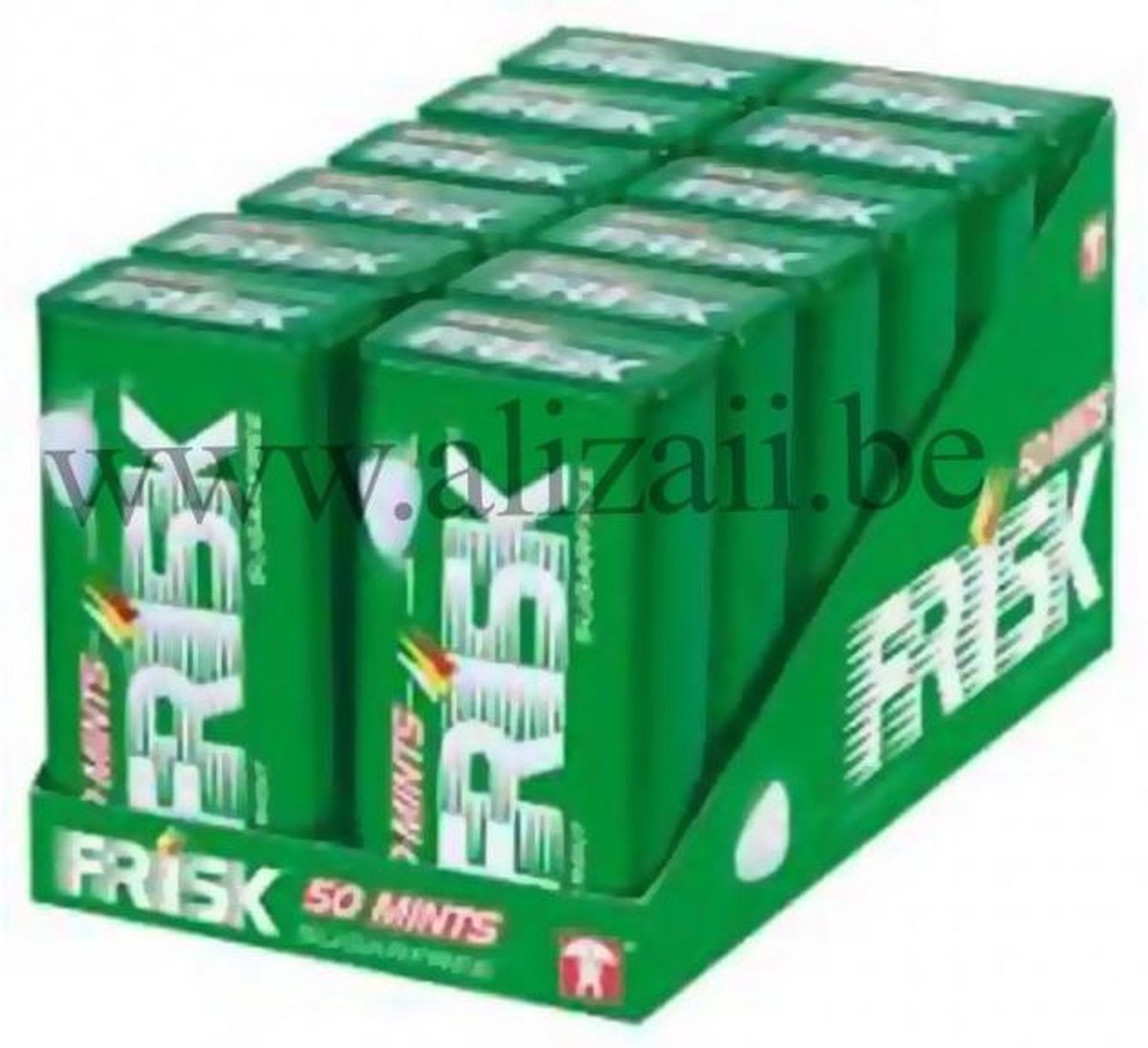 Frisk XL Mints Menthe poivrée 12 boîtes