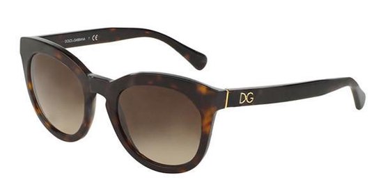 Dolce & Gabbana DG4249 502/13 - Zonnebril - Bruin | bol.com