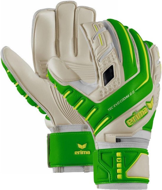 ERIMA Tec Evo Contact Keepershandschoenen Maat 8.5 Zwart/Curacao