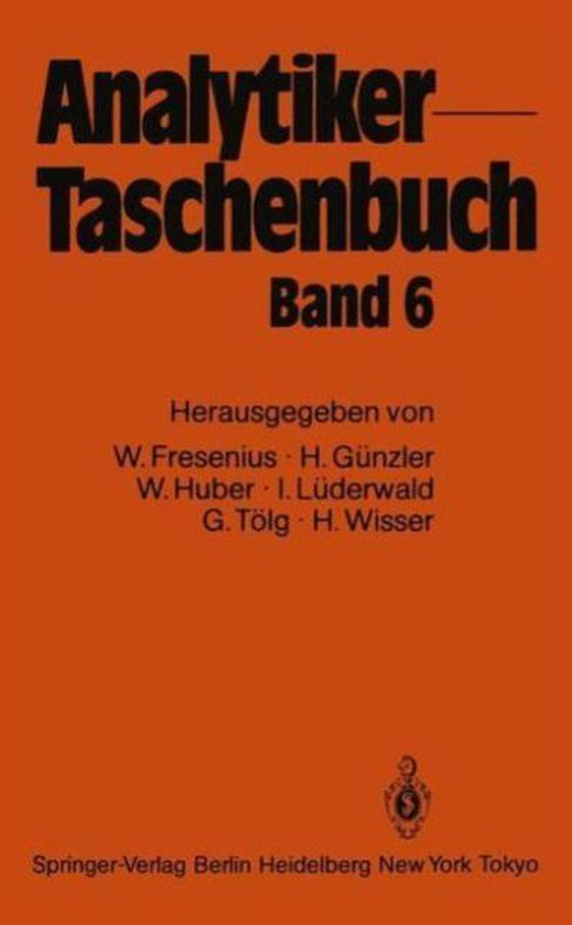 Analytiker-Taschenbuch - cover