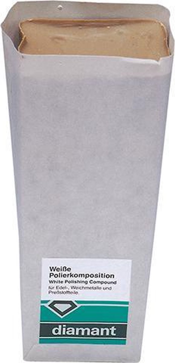 Schuur-/polijstpasta 700g wit-beige diamant