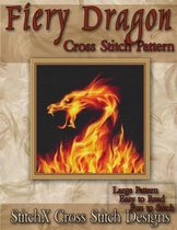 Fiery Dragon Cross Stitch Pattern