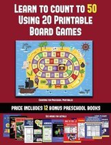 Counting for Preschool Printables (Learn to Count to 50 Using 20 Printable Board Games)