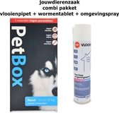 Combi pakket vlooien/teken/wormen/omgeving hond 10-20 kg