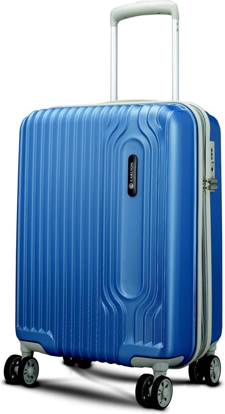 Sui Magnetisch Niet essentieel Carlton Tube NXT Spinner Case Handbagage koffer 55 cm - Blauw | bol.com