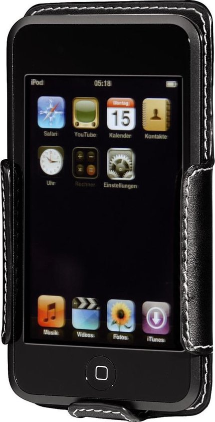 Hama Delicate Shell Leather Case for iPod touch/touch 2G black