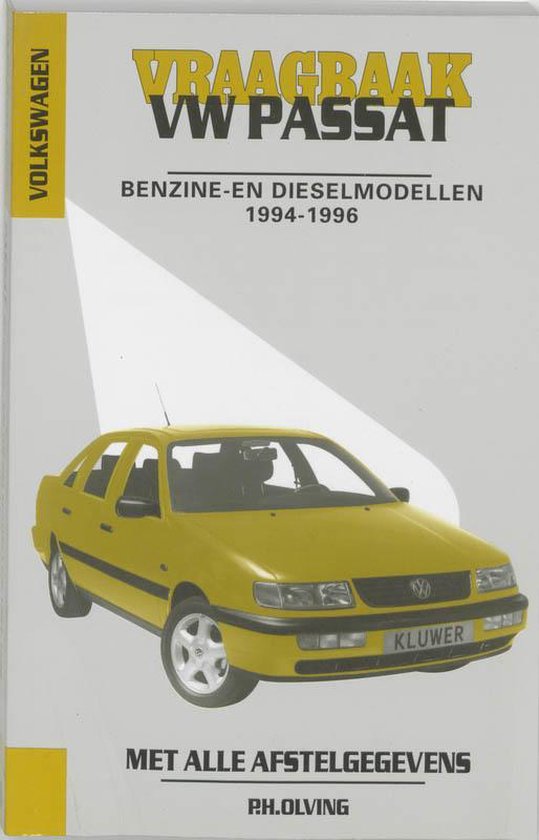 Cover van het boek 'Vraagbaak Volkswagen Passat / Benzine- en dieselmodellen 1994-1996'