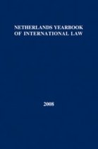 Boek cover Netherlands Yearbook of International Law 2008 van Dekker, I. F.