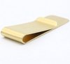 Geldclip goudkleurig - 5,1 x 2,0 cm