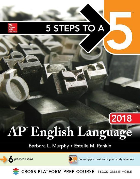 5 Steps to a 5: AP English Language 2018 - cover