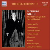 Beniamino Gigli - Gigli Volume 15 (CD)