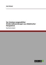 Zur Analyse Ausgewahlter Kinderradiosendungen Aus Didaktischer Perspektive