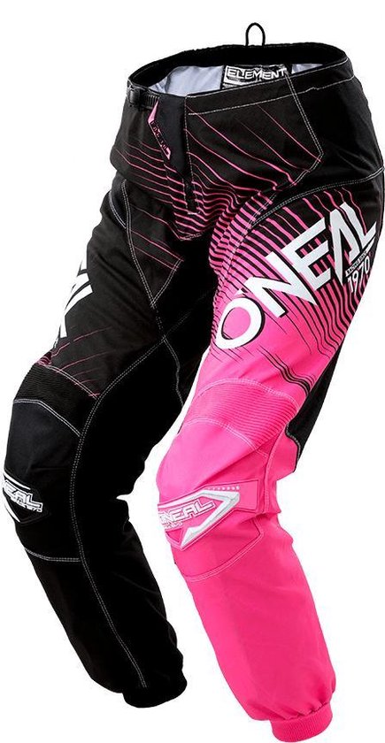 Groen Belegering anker O'Neal Dames Crossbroek Element Racewear Black/Pink-27 | bol.com